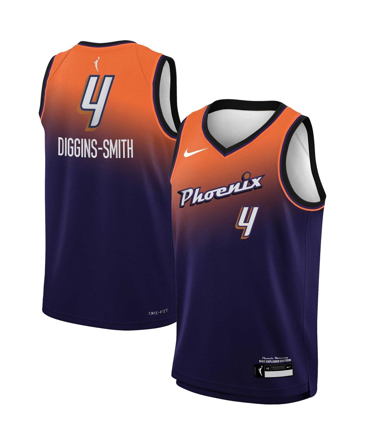 Big Boys and Girls Nike Skylar Diggins-SmithPhoenix Mercury 2022 Explorer Edition Victory Player Jersey - Purple