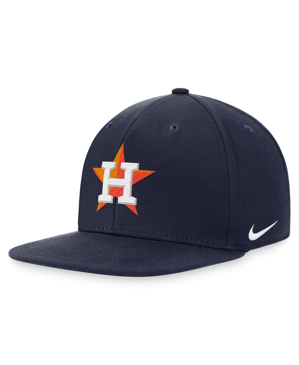 Shop Nike Men's  Navy Houston Astros Primetime Pro Snapback Hat