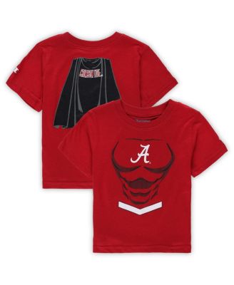 Toddler Boys and Girls Crimson Alabama Crimson Tide Super Hero T-shirt