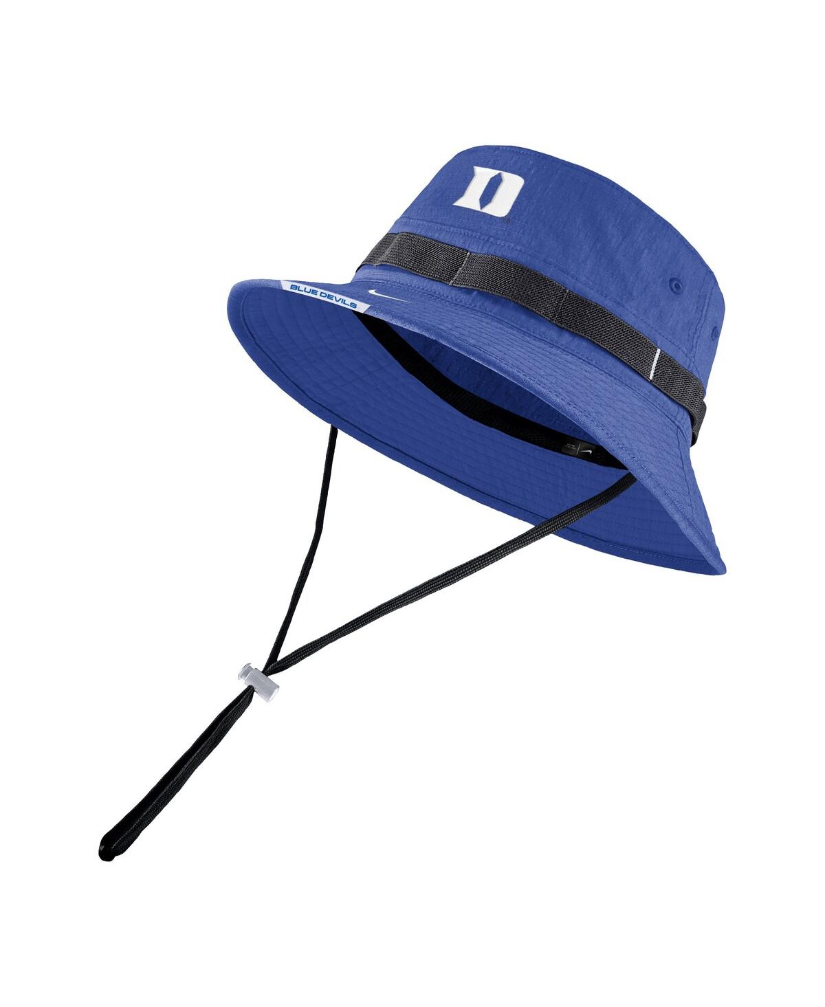 Shop Nike Men's  Royal Duke Blue Devils Boonie Performance Bucket Hat