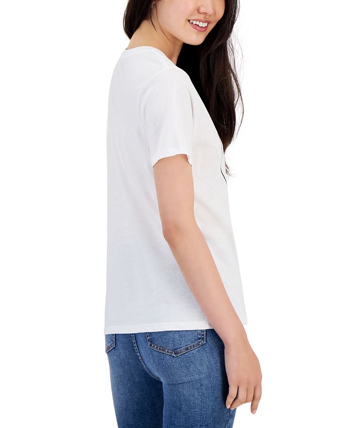 Rebellious One Juniors' Ying-Yang Graphic T-Shirt - Macy's