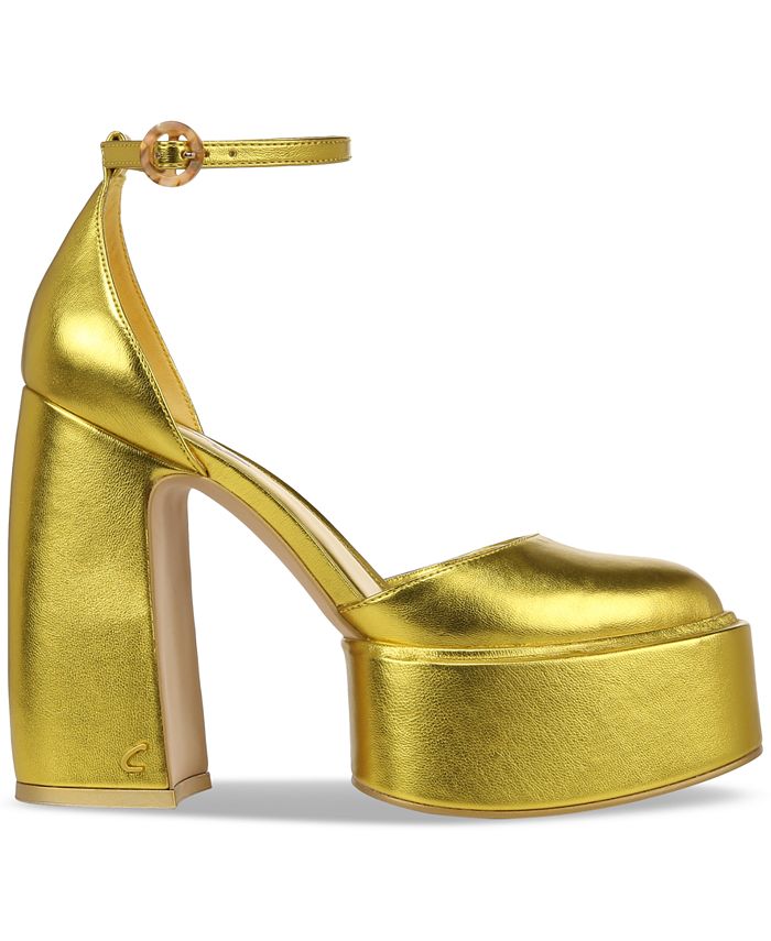 Circus NY by Sam Edelman Women's Bailey TwoPiece AnkleStrap Platform