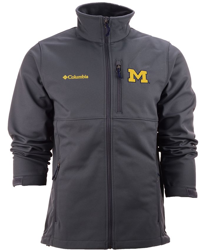 Columbia Men's Michigan Wolverines Ascender Softshell Jacket Macy's