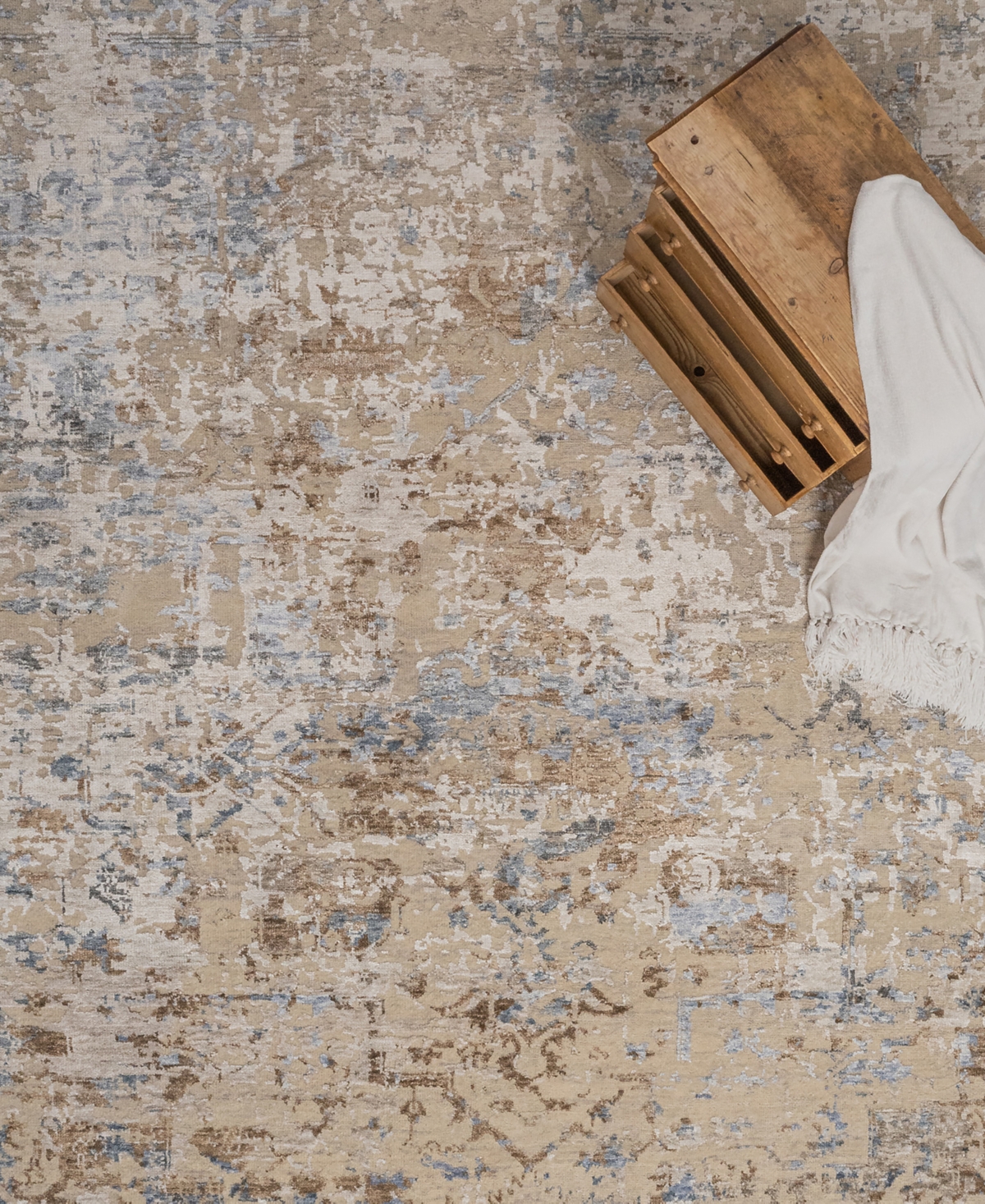 Capel Carrara 1203 Area Rug - Blue