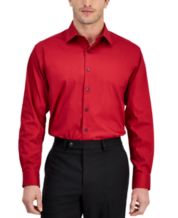 Macy's red dress hotsell shirt