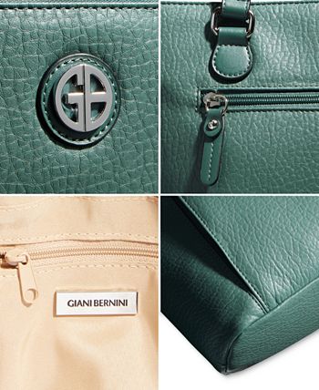 Bernini Giani Handbag Pebble Leather Crossbody Bag Small, $108, Macy's