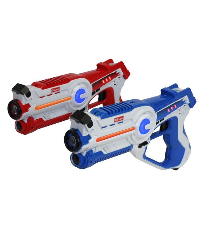 Kidzlane Infrared Laser Tag Game Set of 2 Red / Blue Infrared Lazer