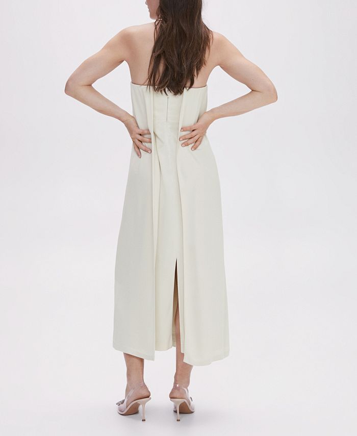 Robe Bustier Rouge MANGO - Taille 8, Neuf Sans étiquettes, Idéale Pour Soirée