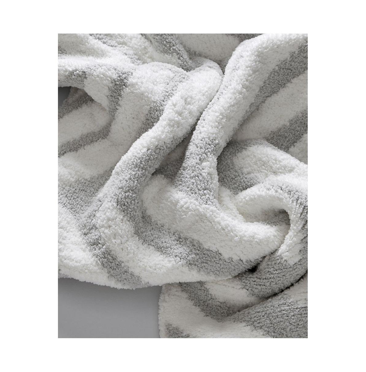 Sunday Citizen Tulum Throw, 52" X 75" In Cloud Gray