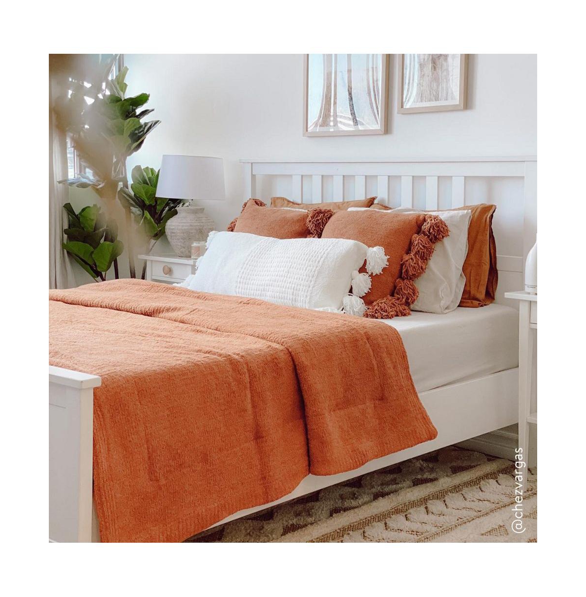 Sunday Citizen Braided Pom Pom Decorative Pillow, 14