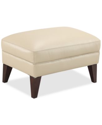 Collyn 31" Modern Leather Ottoman