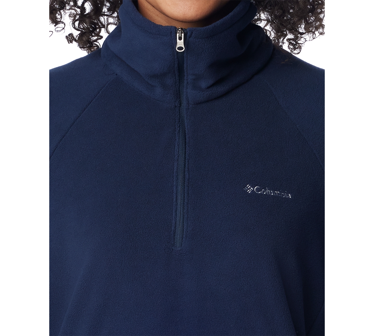 Columbia Women's Glacial Cropped Ii Sportswear Fleece 1/2-Zip Top