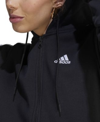 売れ筋商品|||アディダス カットソー トップス レディース Women's 3-Stripe Cotton Fleece Full-Zip Hoodie Sweatshirt Alumina Amazon.com: adidas Women's Standard Essentials 3-Stripes