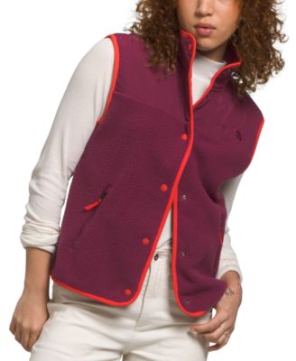 The North Face - Women's Cragmont Snap-Front Fleece Vest