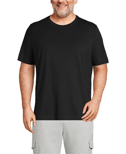 alfani Lands' End Big & Tall Super-T Short Sleeve T-Shirt Men's Fashion & Accessories
