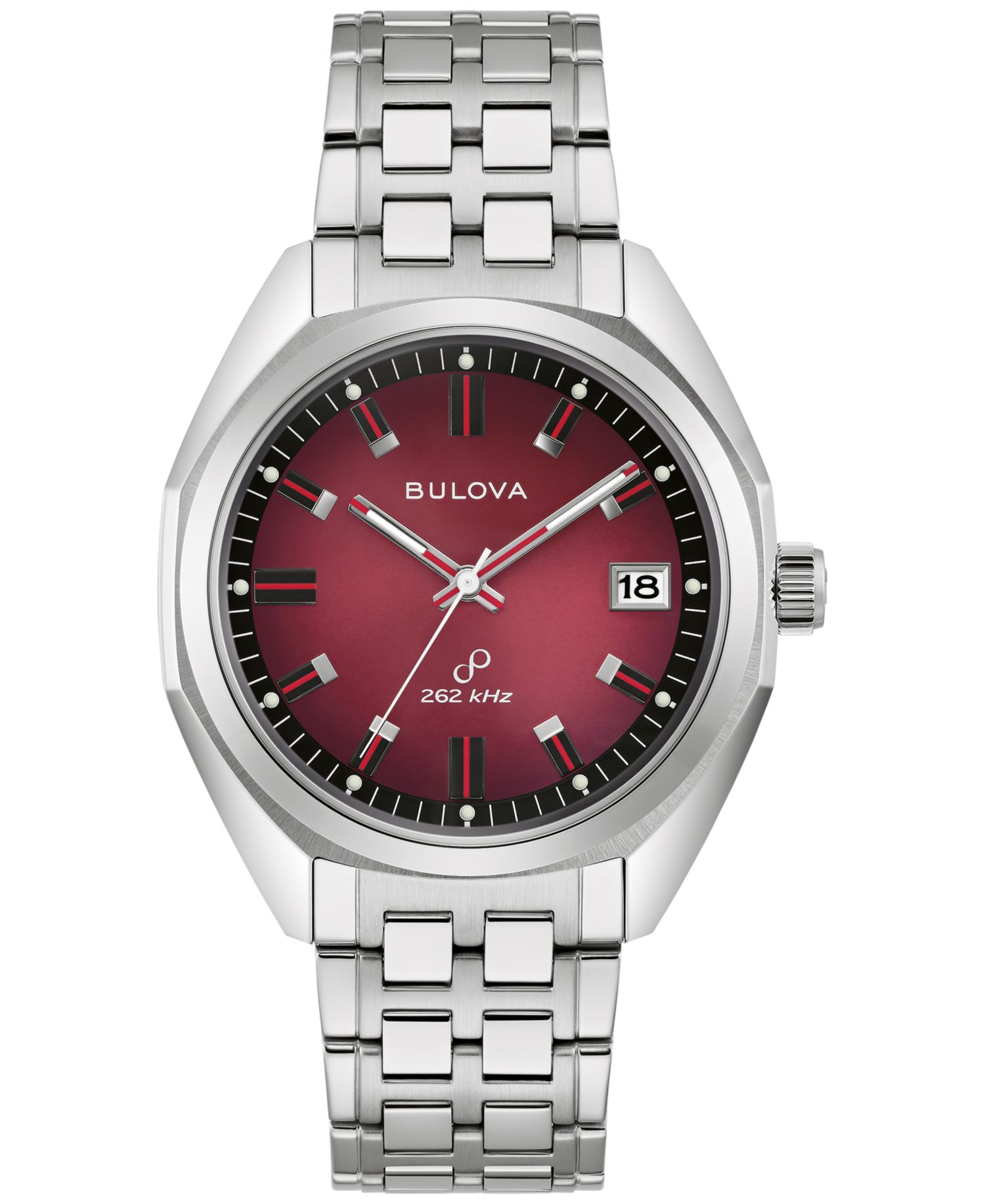 Men's Classic Jet Star Stainless Steel Bracelet Watch 40mm