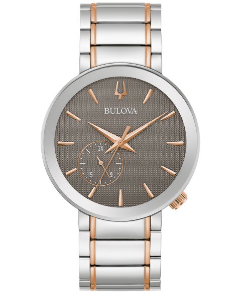 Мужские часы Bulova Latin Grammy Futuro Two-Tone Stainless Steel Bracelet Watch 42mm