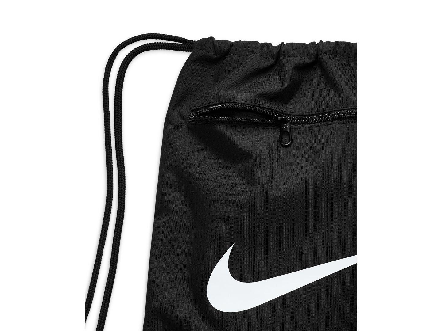 Мужская сумка Nike Brasilia 9.5 Training Gym Sack (18L), цвет: Чёрный — фото 4