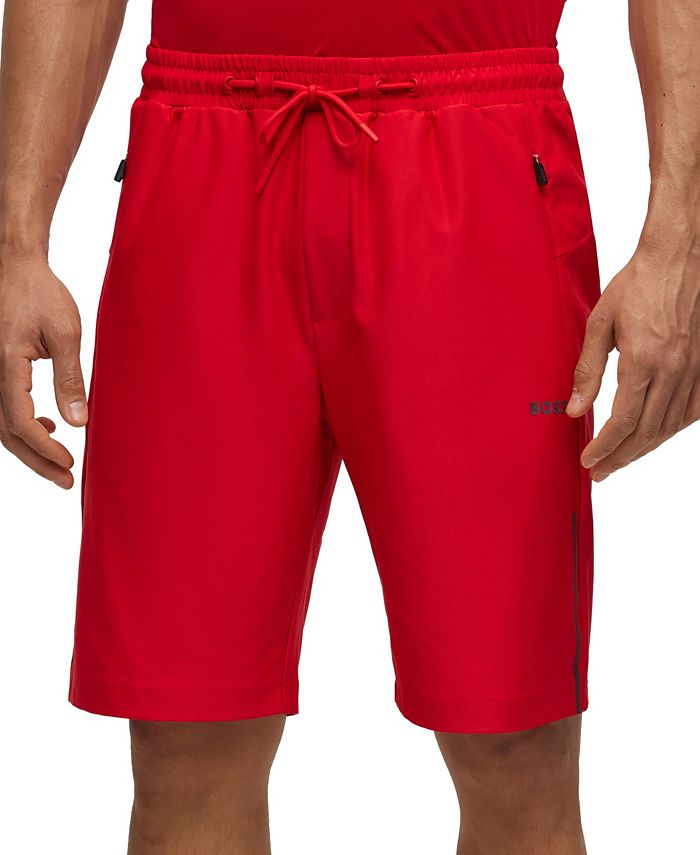 Hugo Boss Men's Reflective Regular-Fit Shorts - Macy's