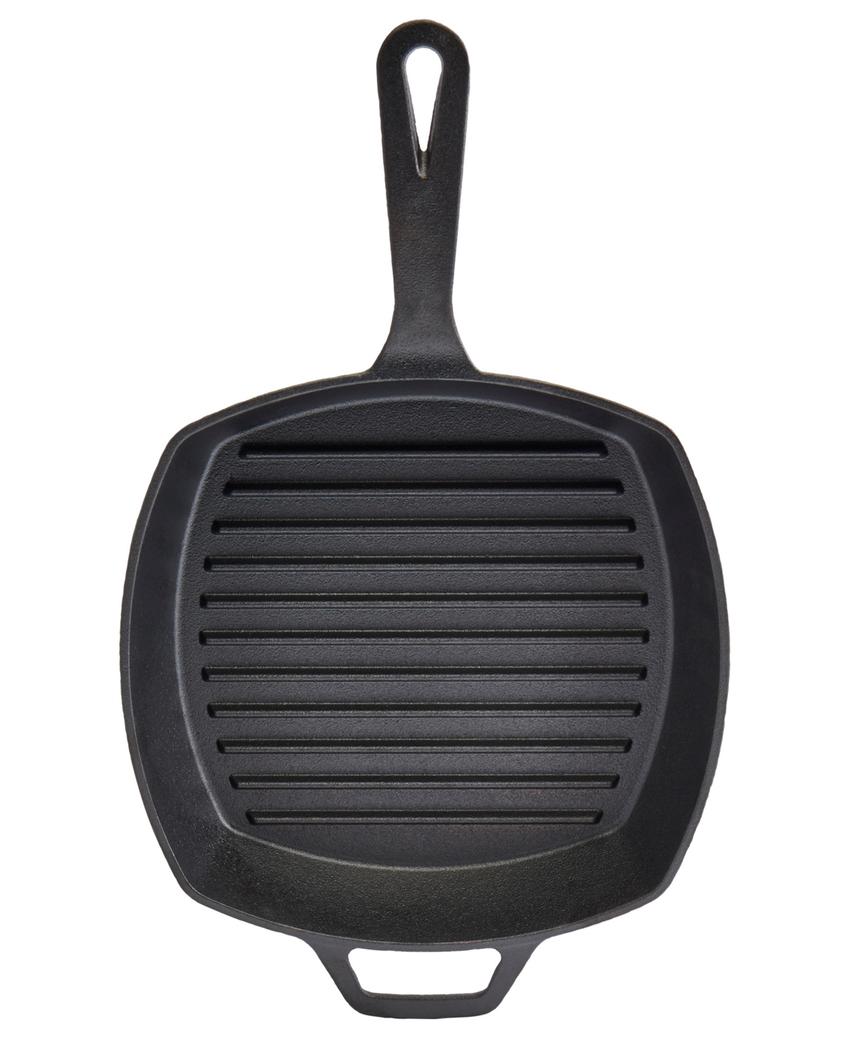 Smith and Clark Cast Iron 10.25" Square Grill Pan