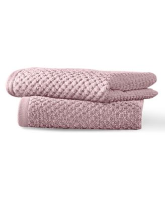 Lilly Cotton and Rayon from Bamboo 2 Piece Washcloth Set, 13" x 13"
