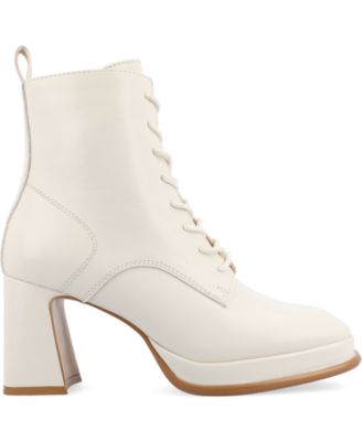 Women's Kalindi Lace Up Block Heel Booties