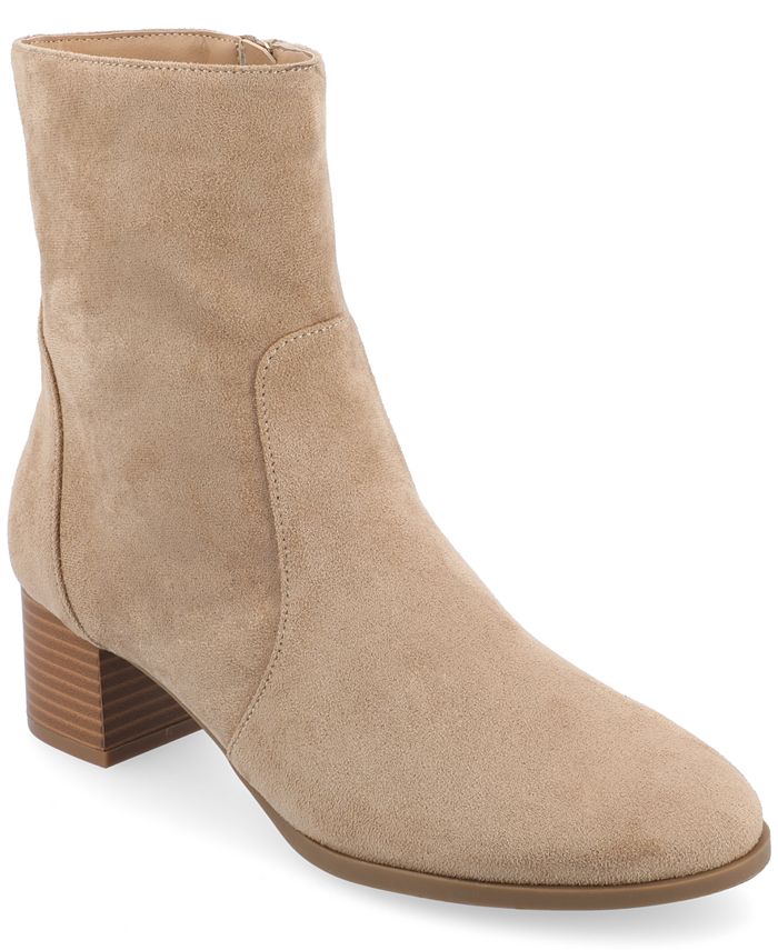 macys tan booties