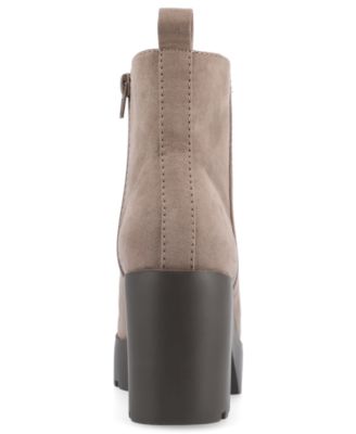 Women's Cassidy Platform Block Heel Lug Sole Booties