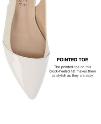 Women's Bertie Pointed Toe Slingback Flats
