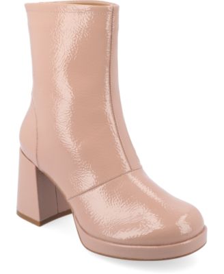 Women's Aylani Block Heel Platform Booties