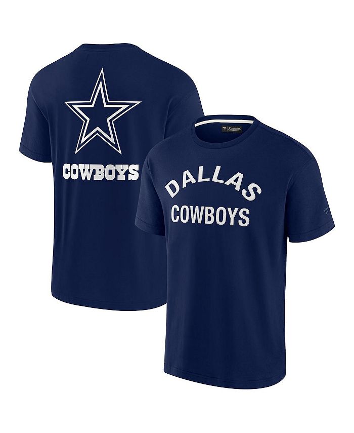 Fanatics Signature Men's and Women's Navy Dallas Cowboys Super Soft ...