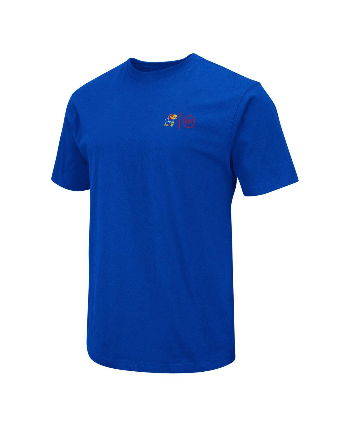 Shop Colosseum Men's  Royal Kansas Jayhawks Oht Military-inspired Appreciation T-shirt