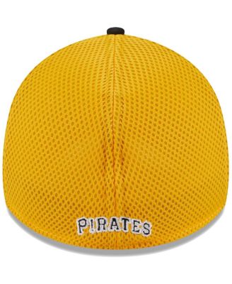 Men's Black Pittsburgh Pirates Team Neo 39THIRTY Flex Hat