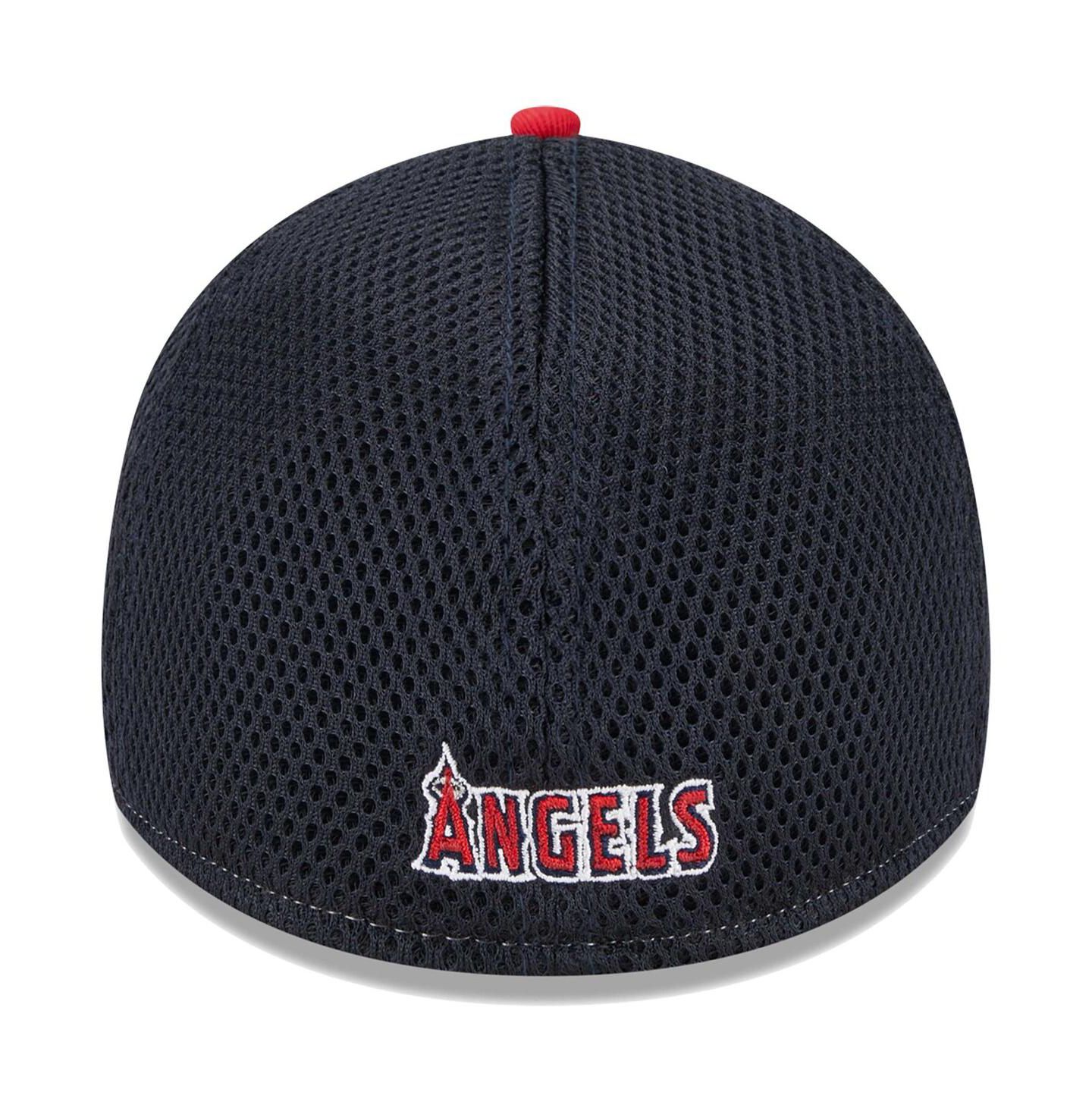 Мужская кепка New Era Red Los Angeles Angels Team Neo 39THIRTY Flex Hat — фото 5