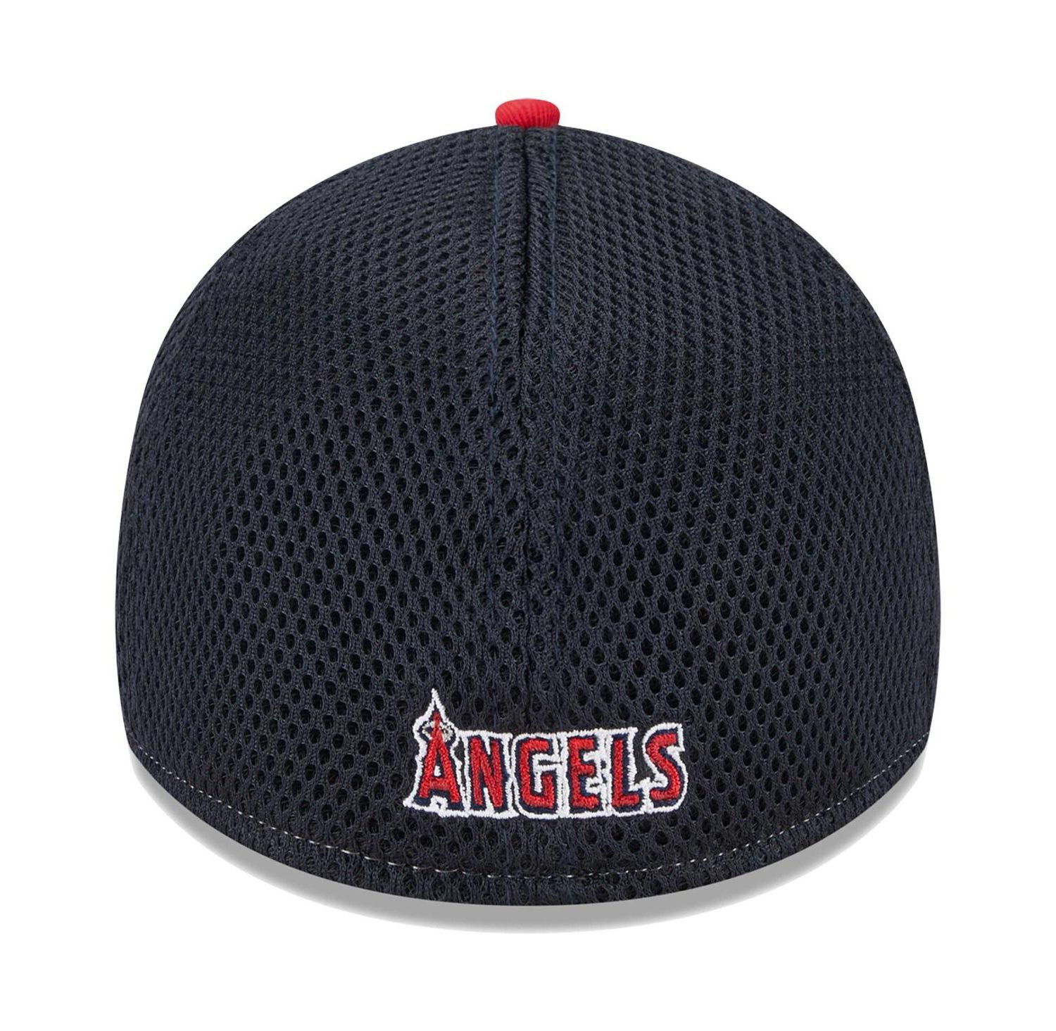 Men's Red Los Angeles Angels Team Neo 39THIRTY Flex Hat