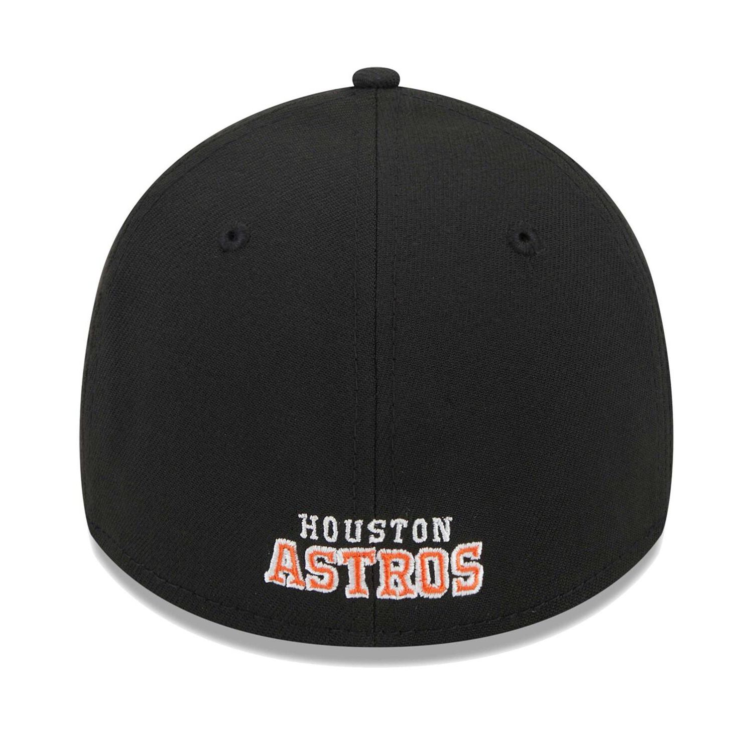 Men's Black Houston Astros Logo 39THIRTY Flex Hat