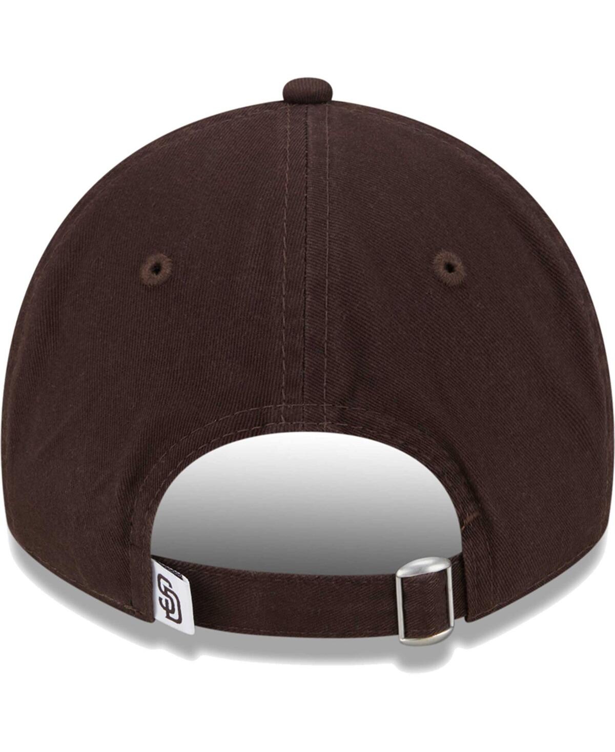 New Era Little Boys And Girls  Brown San Diego Padres Team 9twenty Adjustable Hat In Brown
