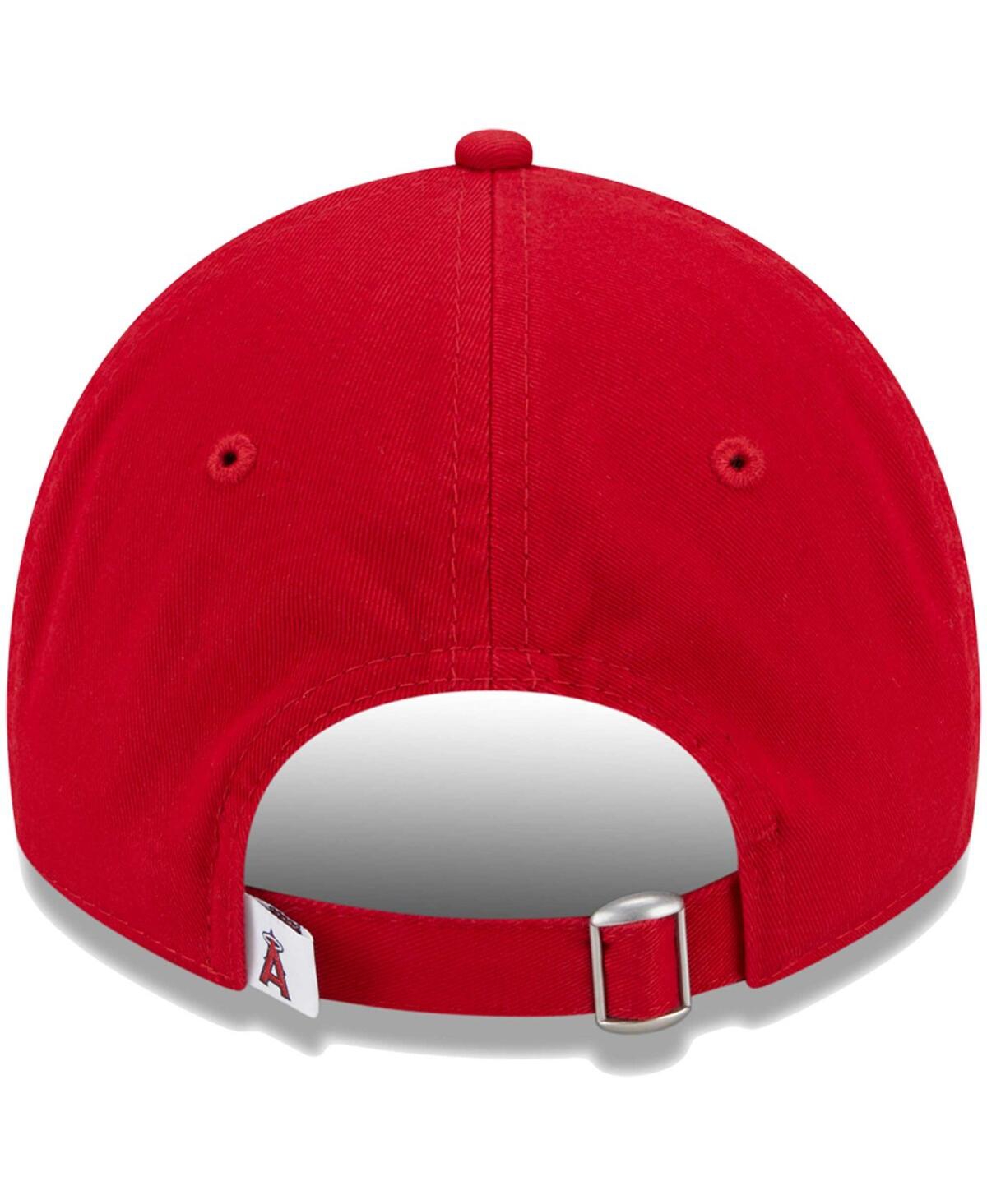 New Era Little Boys And Girls  Red Los Angeles Angels Team 9twenty Adjustable Hat In Red
