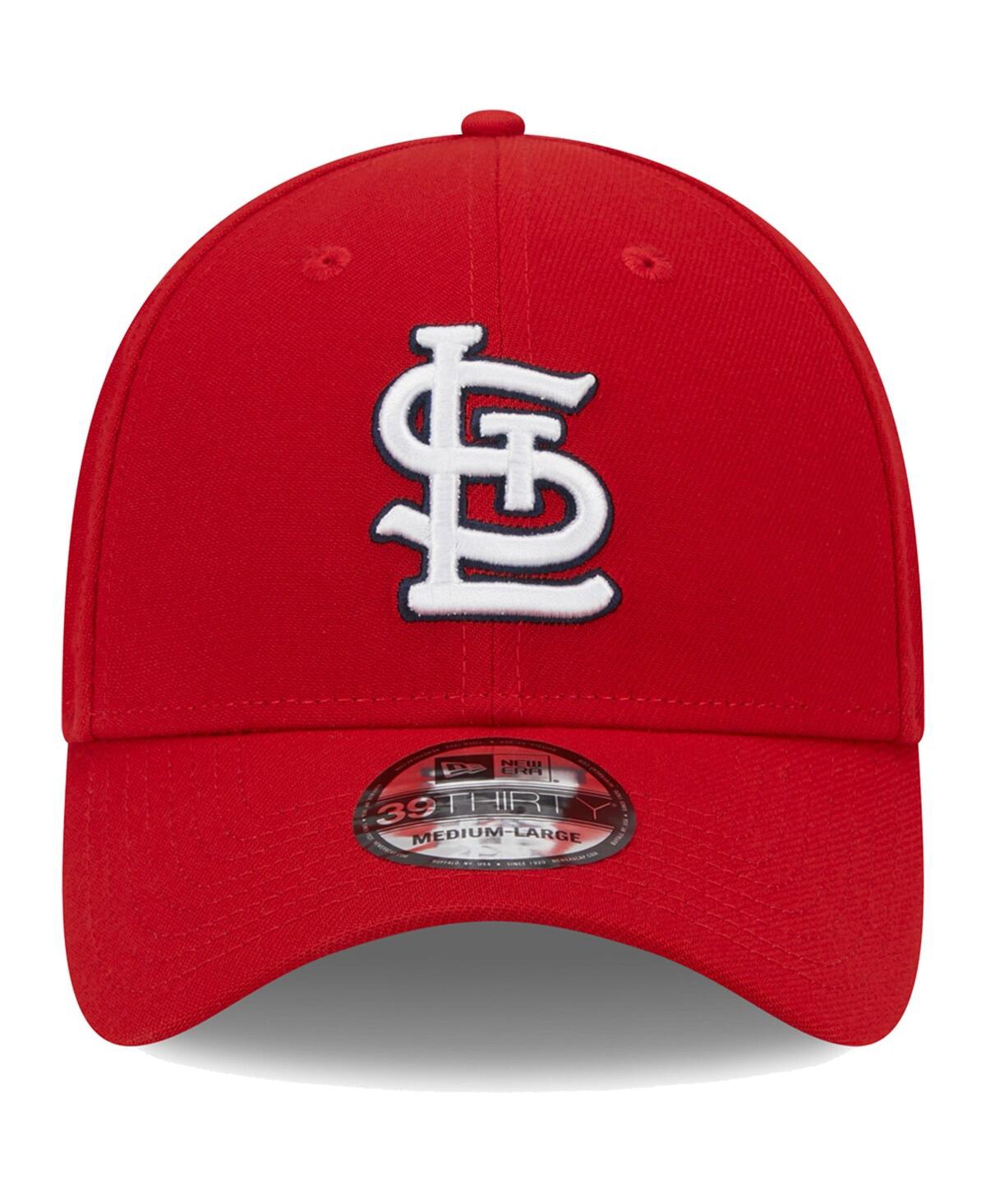 Men's New EraSt. Louis Cardinals 2023 Mlb World Tour: London Series Flag 39THIRTY Flex Hat - Red
