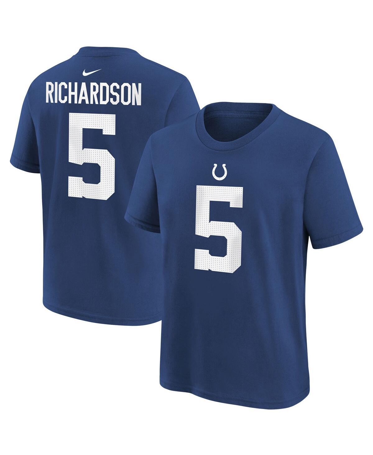 Nike Babies' Preschool Boys And Girls  Anthony Richardson Royal Indianapolis Colts 2023 Nfl Draft First Round