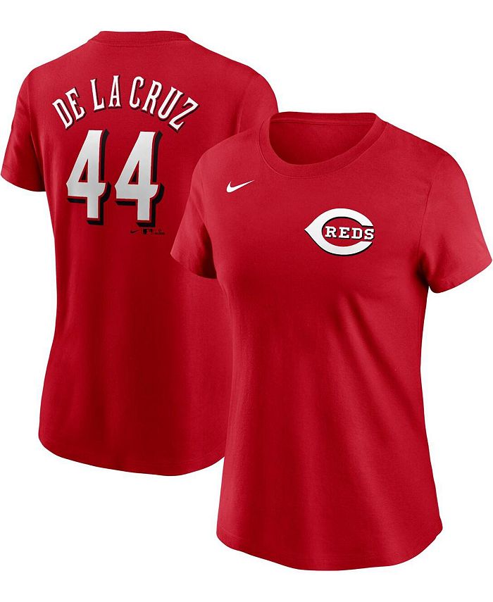 Elly De La Cruz Cincinnati Reds Women's Navy Name and Number