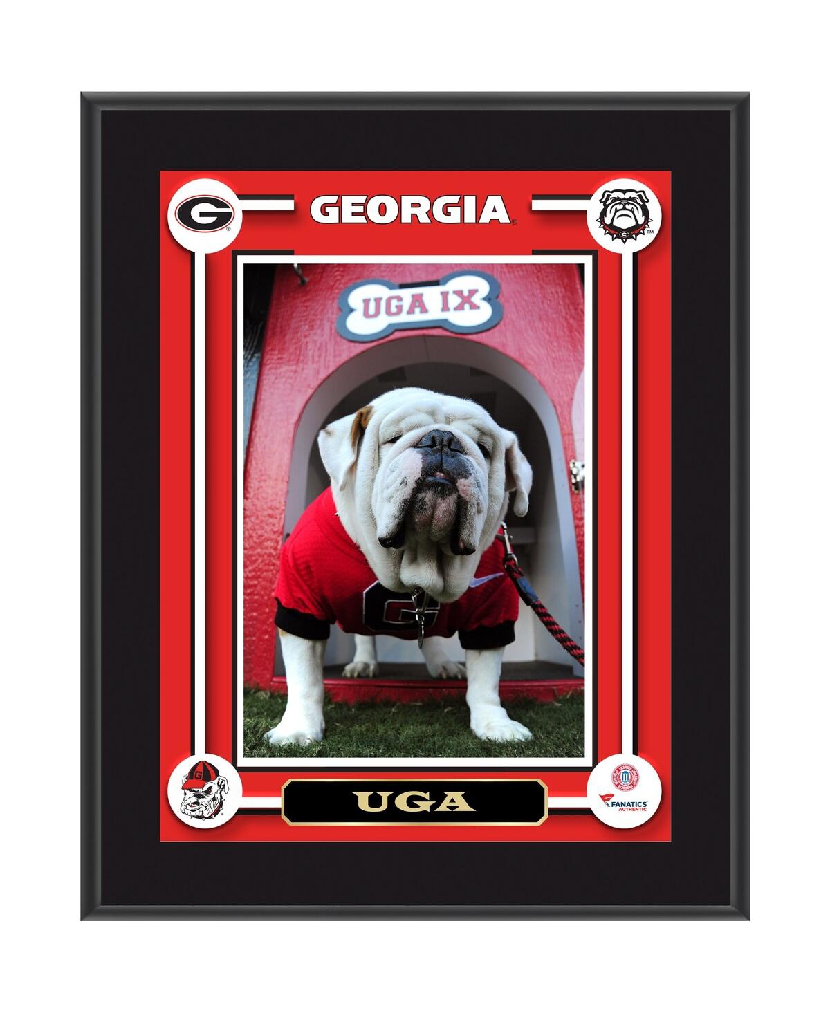 Fanatics Authentic Georgia Bulldogs Uga 10.5'' X 13'' Sublimated Mascot Plaque In Red