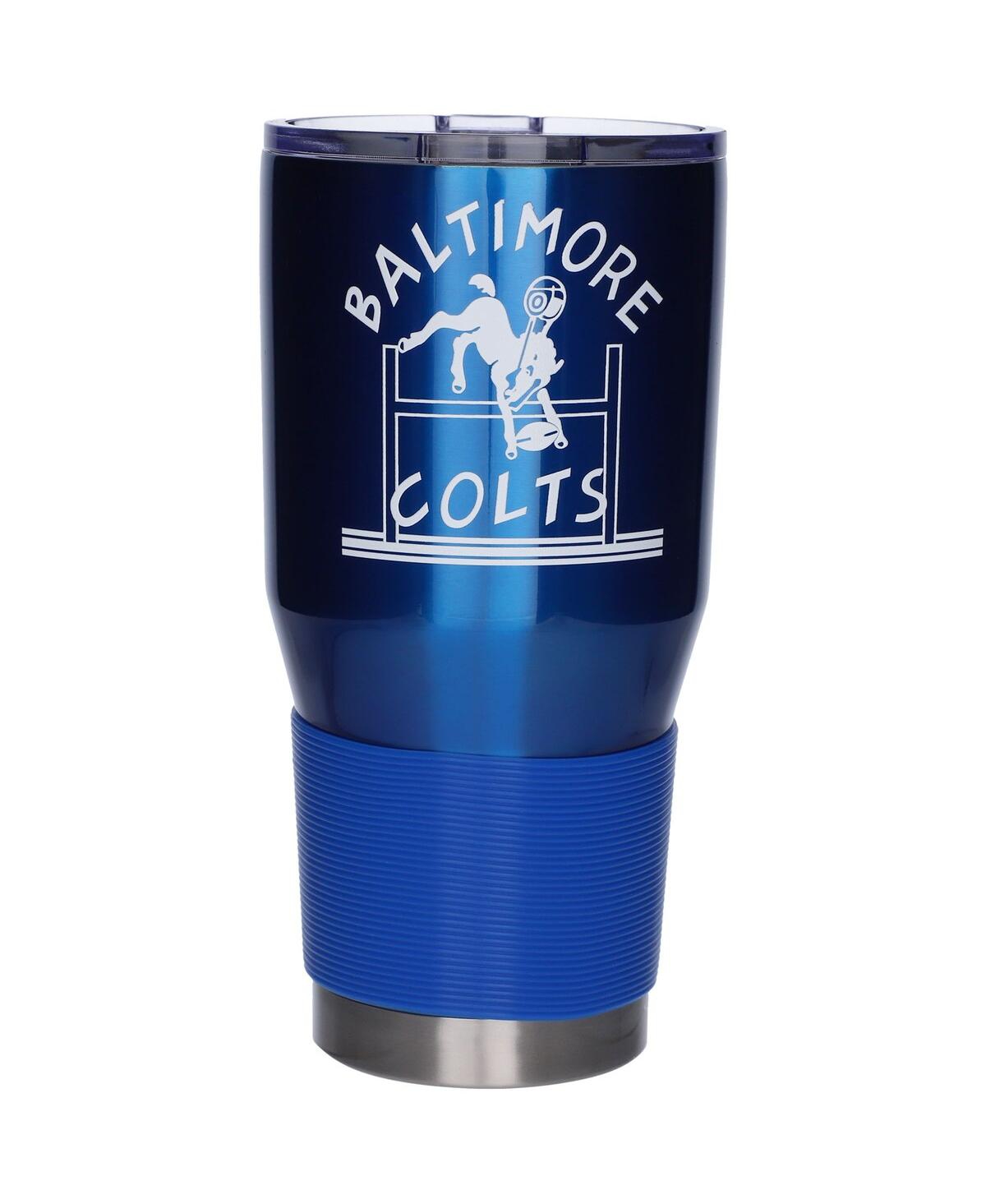 Logo Brands Indianapolis Colts Retro 30 oz Tumbler In Blue
