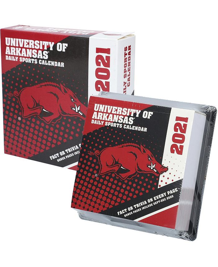 Turner Licensing Arkansas Razorbacks 2021 Box Calendar - Macy's