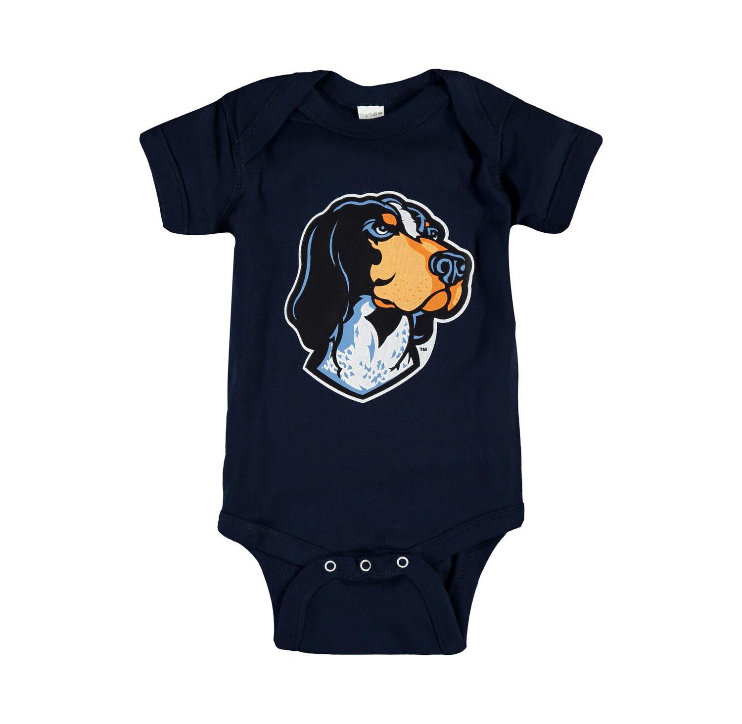 Infant Boys and Girls Navy Tennessee Volunteers Big Logo Bodysuit