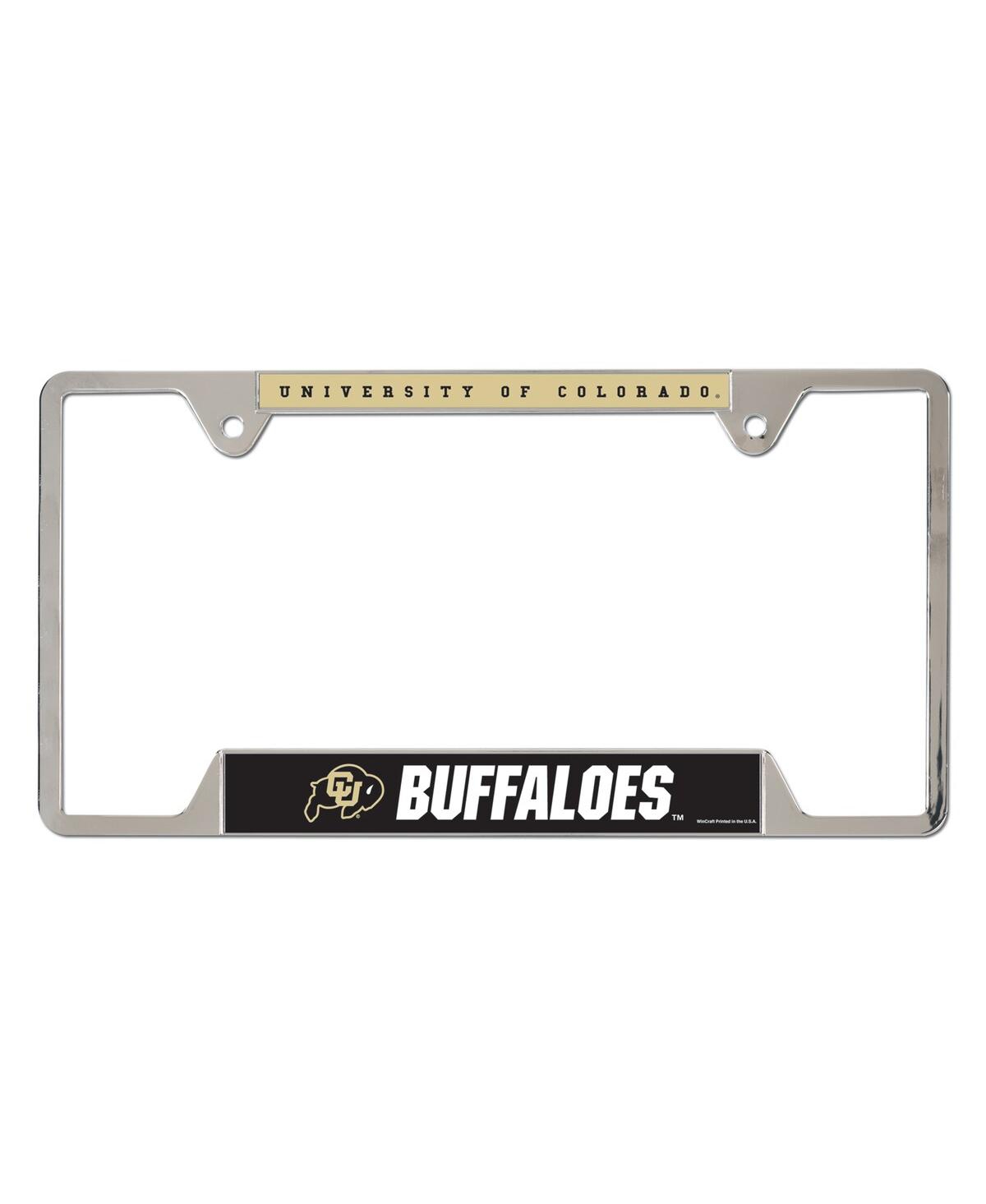 Wincraft Colorado Buffaloes Logo And Name License Plate Frame In Multi