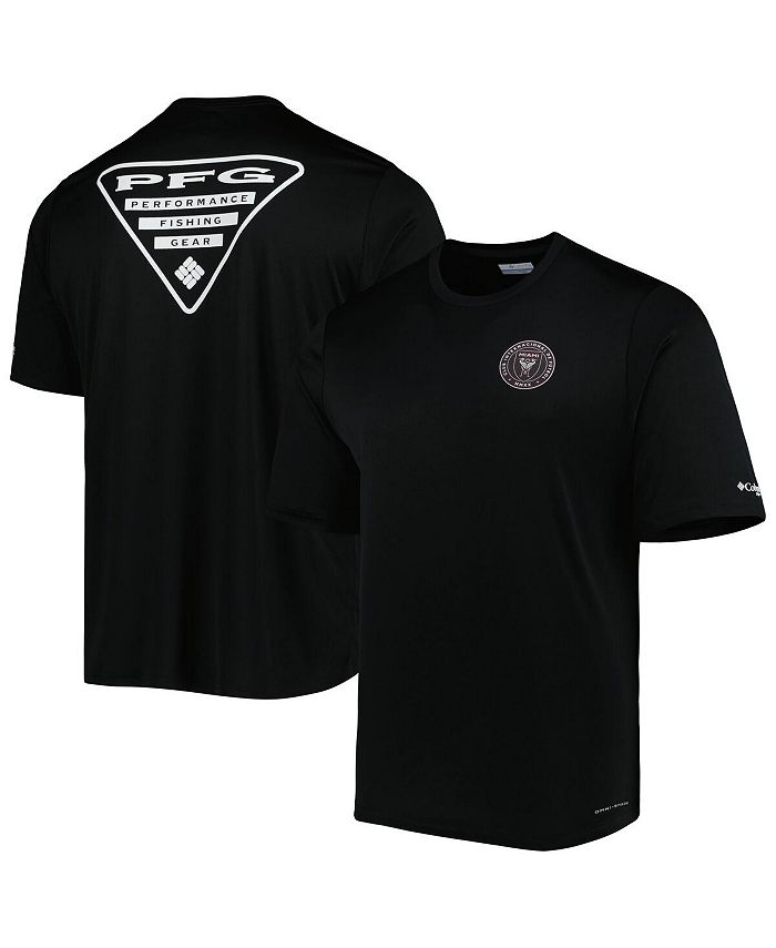 Columbia Men's Black Inter Miami CF Terminal Tackle Omni-Shade T-shirt -  Macy's