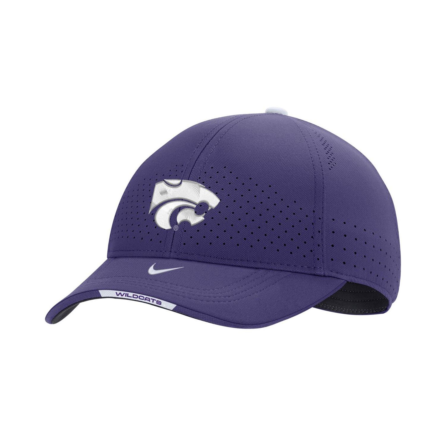 Men's Purple Kansas State Wildcats Classic99 Swoosh Performance Flex Hat