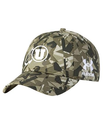 Under armour camo hat online fitted
