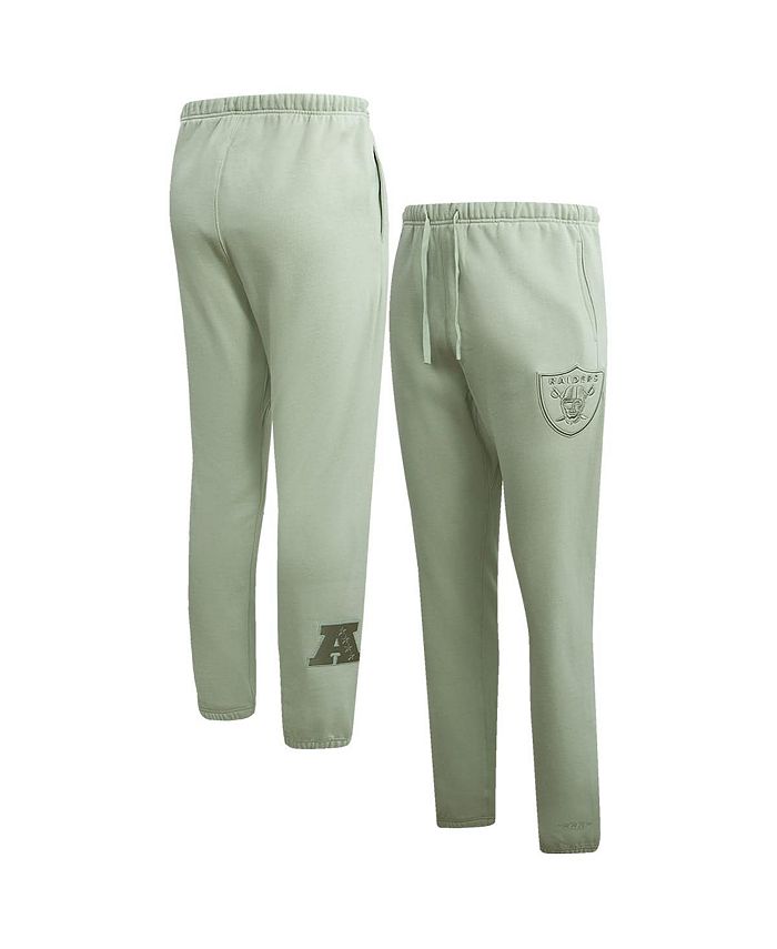 Las Vegas Raiders Pro Standard Neutral Fleece Sweatpants - Light Green